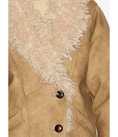 Clea Coat - Taupe